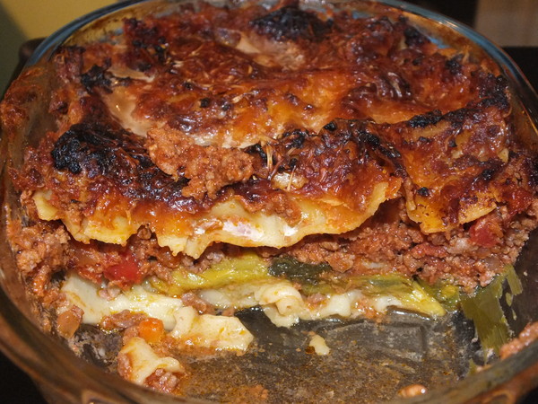 lasagne poireaux viande haché